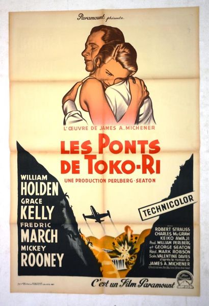 null THE BRIDGES OF TOKO-RI
Year : 1954, French poster
Director : Mark Robson 
Act...