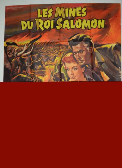null KING SOLOMON'S MINES
Year: 1950, French poster
Director : Andrew Marton
Act...