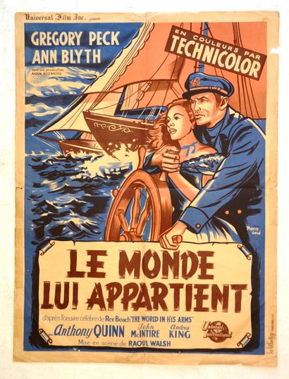 null THE WORLD BELONGS TO HIM
Year: 1952, French poster
Director : Raoul Walsh
Act:...
