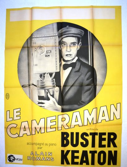 null THE CAMERAMAN
Year: 1928, French poster
Director : Edward Sedgwick
Act: Buster...