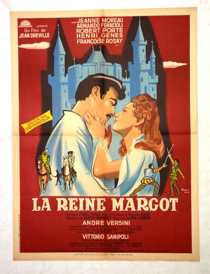 null QUEEN MARGOT
Year : 1954, French poster
Director: Jean Dréville
Act: Jeanne...