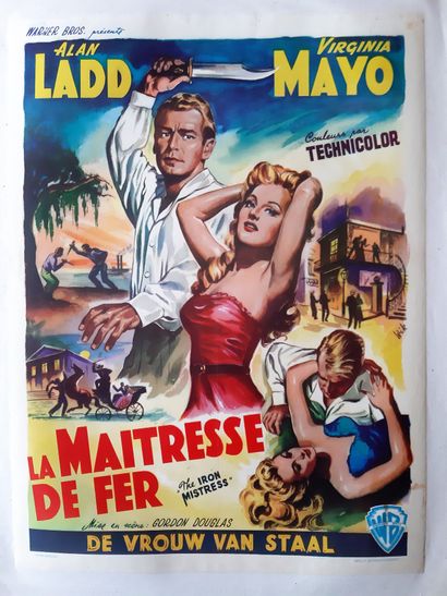 null The iron mistress
Year: 1952, Belgian poster
Director : Gordon Douglas
Act:...