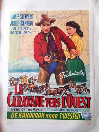 null The caravan to the West / The starving
Year : 1952, canvas poster
Director:...