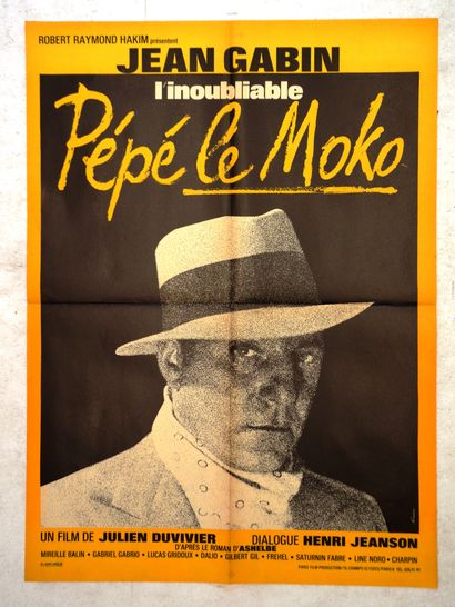 null PEPE LE MOKO
Year: 1937, French poster
Director: Julien Duvivier
Act : Jean...