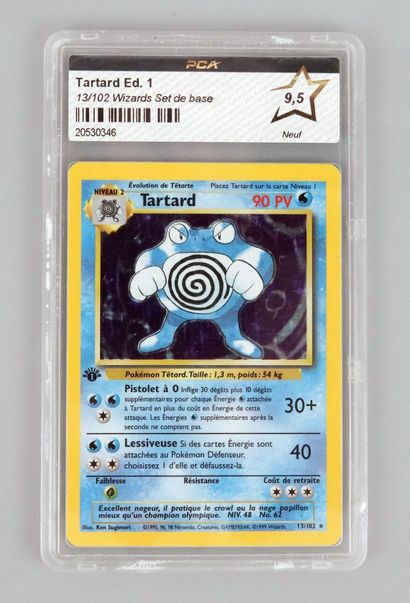 null TARTARD Ed 1
Bloc Wizards Set de base 13/102
Carte Pokémon PCA 9.5/10