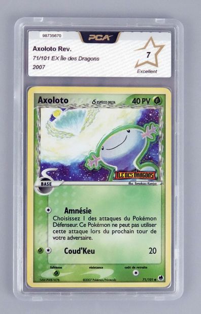 null AXOLOTO Reverse
Ex Dragon Island Block 71/101
Pokémon card PCA 7/10