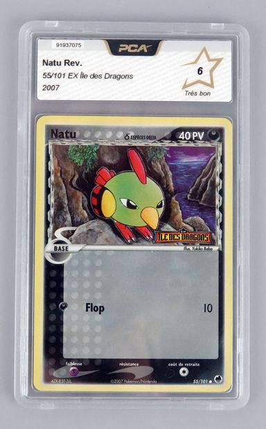 null NATU Reverse
Ex Dragon Island Block 55/101
Pokémon Card PCA 6/10