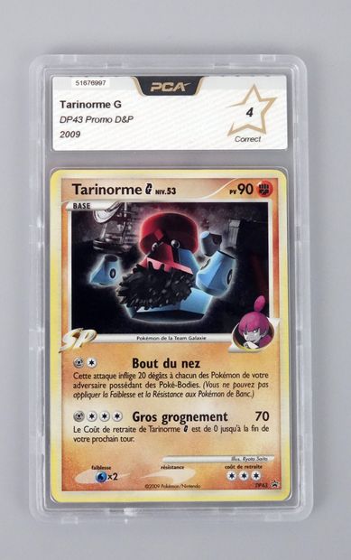null TARINORME G
Promo DP 43
Pokémon Card PCA 4/10