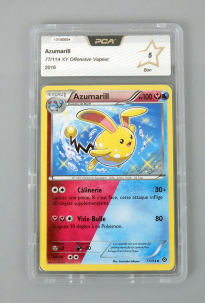 null AZUMARILL
Bloc XY Offensive Vapeur 77/114
Carte Pokémon PCA 5/10