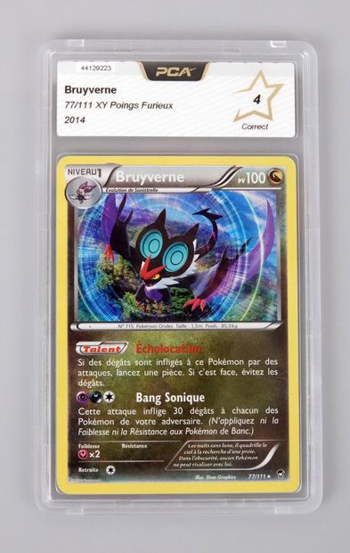null BRUYVERNE
XY Block Furious Fists 77/111
Pokémon Card PCA 4/10
