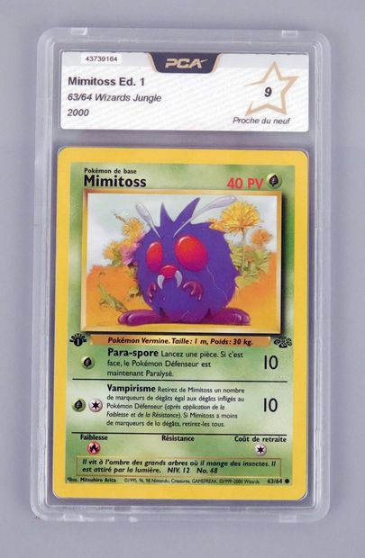 null MIMITOSS Ed 1
Wizards Jungle Block 63/64
Pokémon card PCA 9/10