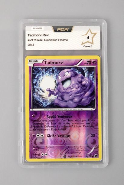 null TADMORV Reverse
NB Block Plasma Glaciation 45/116
Pokémon card PCA 4/10