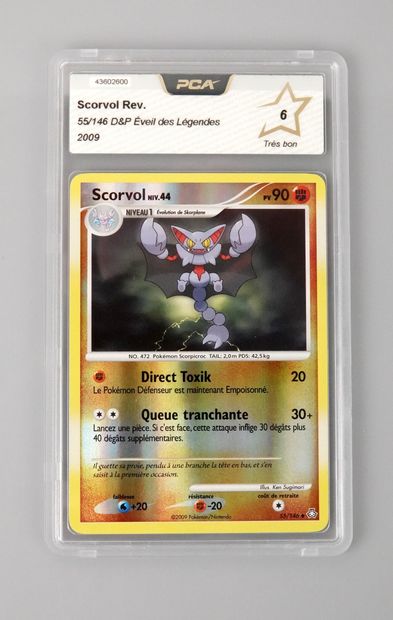 null SCORVOL Reverse
Diamond and Pearl Block Legends Awakening 55/146
Pokémon Card...