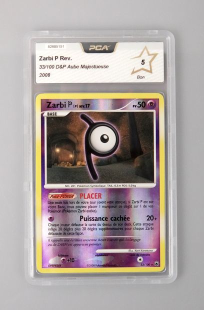 null ZARBI Reverse
Diamond and Pearl Block Majestic Dawn 33/100
Pokémon Card PCA...