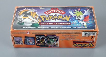 null POKEMON
Rare coffret comprenant 2 boosters Tempête (DP), 2 boosters Platine...