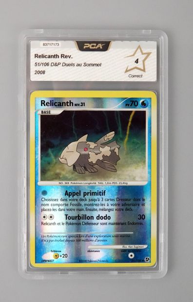 null RELICANTH Reverse
Diamond and Pearl Block Duels at the Summit 51/106
Pokémon...