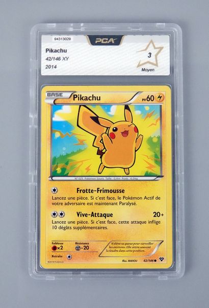 null PIKACHU
Bloc XY 42/146
Carte Pokémon PCA 3/10
