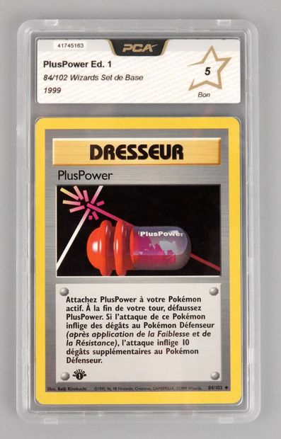 null PLUSPOWER Ed 1
Wizards Block Basic Set 84/102
Pokémon Card PCA 5/10