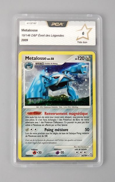 null METALOSSE Reverse
Diamond and Pearl Block Legends Awakening 10/146
Pokémon Card...