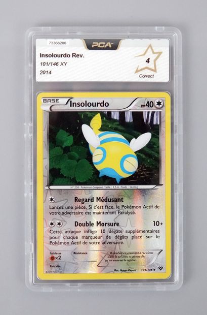 null INSOLOURDO Reverse
Bloc XY 101/146
Carte Pokémon PCA 4/10