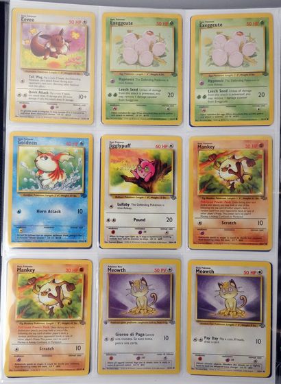 null JUNGLE
Wizards block
Set of 46 pokemon cards mainly in Ed 2, English or Italian...
