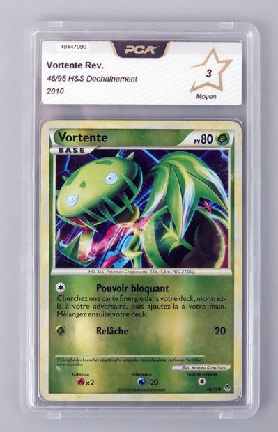 null VORTENTE Reverse
Bloc HS Déchainement 46/95
Carte pokémon PCA 3/10