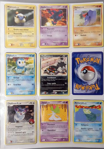 null POKEMON
Collection of pokémon cards in two albums, dt Firecracker Secret Wonders...