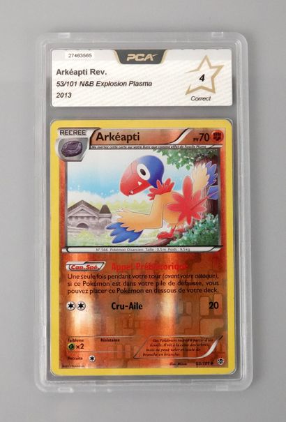 null ARKEAPTI Reverse
NB Block Plasma Explosion 53/101
Pokémon Card PCA 4/10
