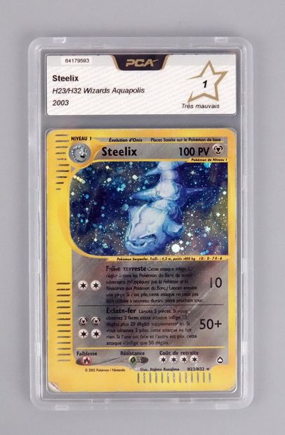 null STELLIX
Bloc Wizards Aquapolis H23/32
Carte Pokémon PCA 1/10