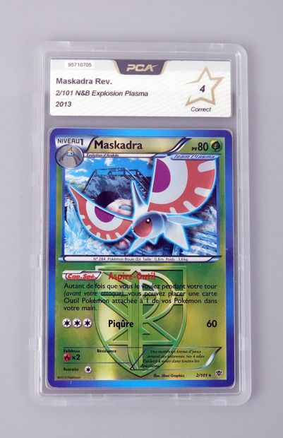 null MASKADRA Reverse
NB Block Plasma Explosion 2/101
Pokémon card PCA 4/10