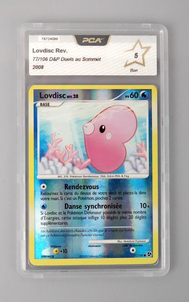 null LOVDISC Reverse
Diamond and Pearl Block Duels at the Summit 77/106
Pokémon Card...