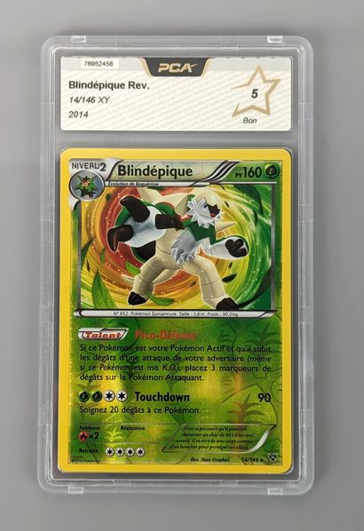 null BLINDEPIQUE Reverse
Bloc XY 14/146
Carte Pokémon PCA 5/10