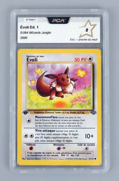 null EVOLI Ed 1
Wizards Jungle Block 51/64
Pokémon card PCA 8/10