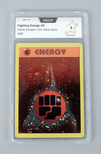 null FIGHTING ENERGY US
Energize Your Game Cycle 2002 Promo
Pokémon Card PCA 6/1...