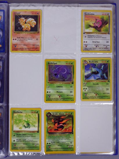 null BLOCK WIZARDS
Binder with a collection of about 150 cards (energies not counted)...