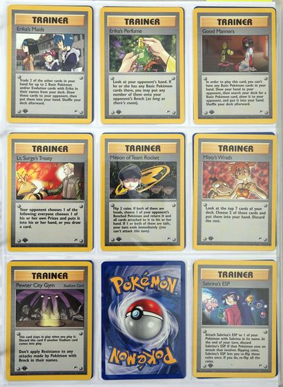 null GYM HEROES
Wizards Block
Set of rare, uncommon and common cards, all in Ed 1...