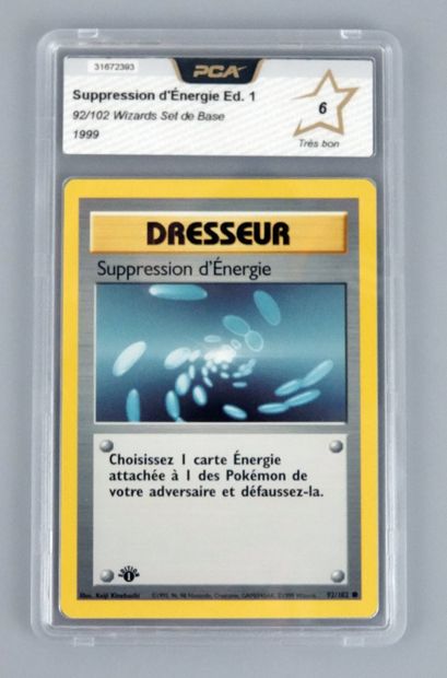 null ENERGY SUPPRESSION Ed 1
Wizards Block Basic Set 92/102
Pokémon Card ¨PCA 6/...