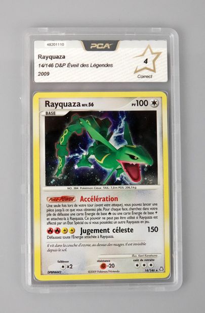 null RAYQUAZA
Diamond and Pearl Block Legends Awakening 14/146
Pokémon Card PCA ...