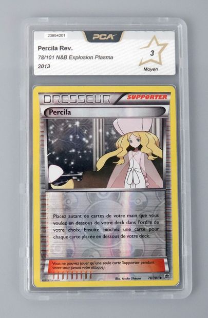 null PERCILA Reverse
NB Block Plasma Explosion 78/101
Pokémon card PCA 3/10
