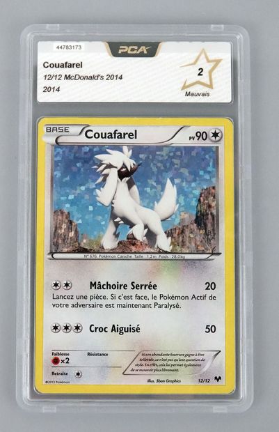 null COUAFAREL
Mc Donalds 2014 12/12
Pokémon Card PCA 2/10