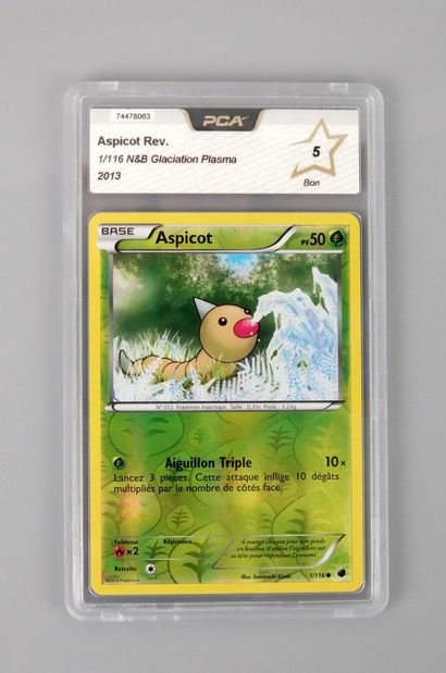 null ASPICOT Reverse
NB Block Plasma Glaciation 1/116
Pokémon Card PCA 5/10