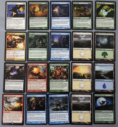 null MAGIC
Important bulk of about 450 cards, various editions, in superb condition,...