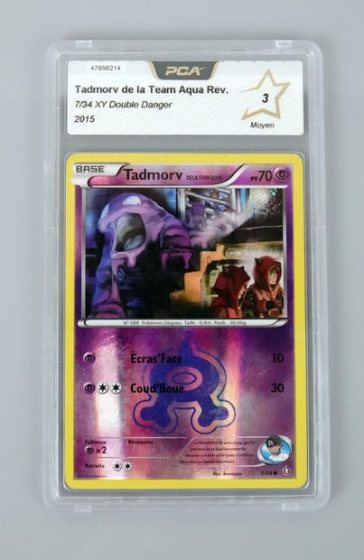 null TADMORV FROM TEAM AQUA Reverse
XY Double Danger Block 7/34
Pokémon Card PCA...