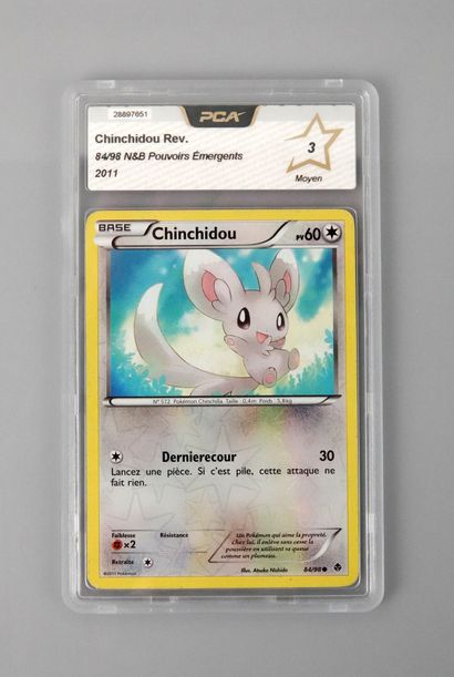 null CHINCHIDOU Reverse
Block NB Emerging Powers 84/98
Pokémon Card PCA 3/10