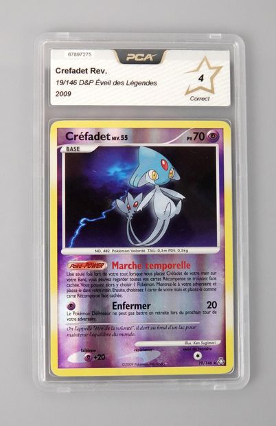 null CREFADET Reverse
Diamond and Pearl Block Legends Awakening 19/146
Pokémon card...