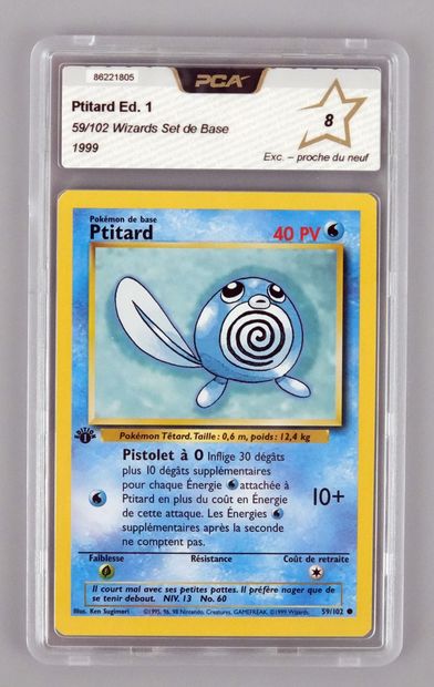 null PTITARD Ed 1
Wizards Block Basic Set 59/102
Pokémon Card PCA 8/10