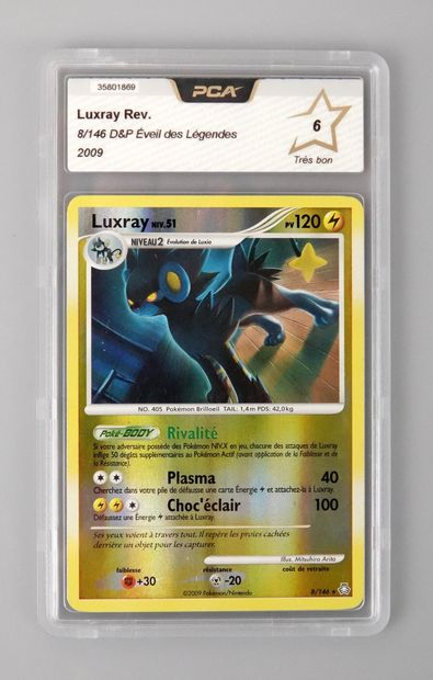 null LUXRAY Reverse
Diamond and Pearl Block Legends Awakening 8/146
Pokémon Card...