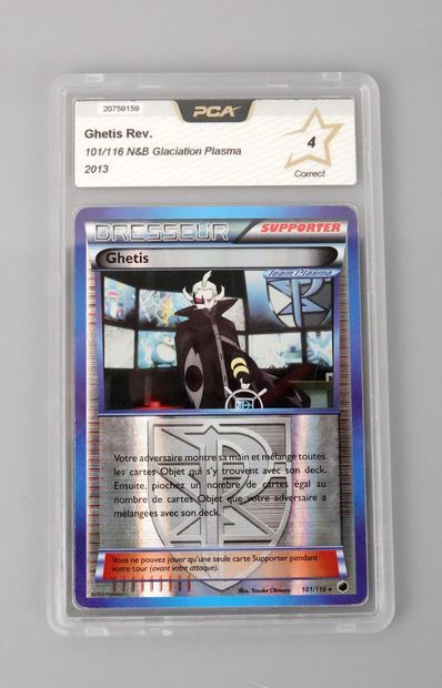 null GHETIS Reverse
NB Block Plasma Glaciation 101/116
Pokémon card PCA 4/10