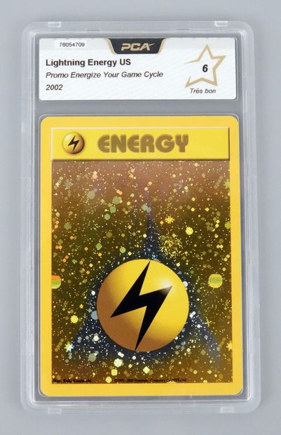 null LIGHTNING ENERGY US
Promo Energize Your Game Cycle 2002
Carte Pokémon PCA 6...