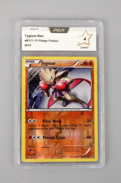 null TYGNON Reverse
XY Block Furious Fists 48/111
Pokémon Card PCA 4/10